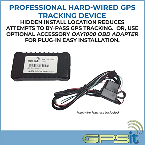 GPSit Vehicle Asset GPS Tracking Device and Commercial Software for