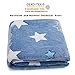 NOBOSHU Flannel Fleece Throw Blanket Glow in The Dark Throw Oeko-TEX Certified Light Weight Cozy Super Soft Thorws for Kids Gift,Car,Sofa,All Seans, 50X60Inch