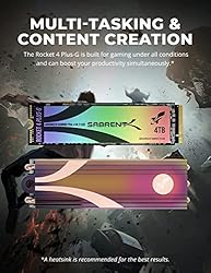 SABRENT Rocket 4 Plus-G 4TB Advanced Gaming M.2