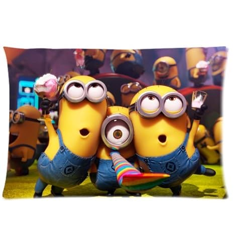 Standard Despicable Me Pillow Cases One Side Rectangle