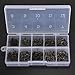 Generic 500 Pcs 10 Different Sizes Fishing Fish Hooks Fish Tackles Tool With Box Kit