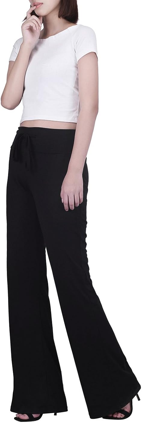HDE Womens Pajama Pants Wide Leg Sleepwear Casual Loose Lounge PJ Bottoms at  Women’s Clothing store