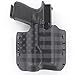 Outlaw Holsters - OWB Kydex Light Bearing Holster - USA Stealth Black