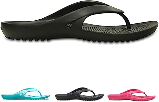 womens kadee flip flop crocs