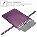 Fintie 9-11 Inch Tablet Sleeve with Stylus Holder, Protective Cover Case Compatible with iPad Air 10.5 2019, iPad Pro 11 2018, iPad 9.7 2018/2017, iPad Pro 10.5, Samsung Tab A 10.5/S4 10.5, Purple