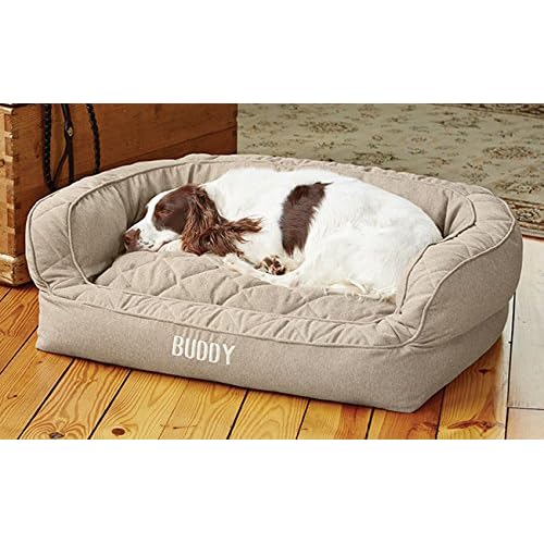 Orvis Deep Dish Couch Dog Bed Large Dogs 60 90 Lbs Heathered