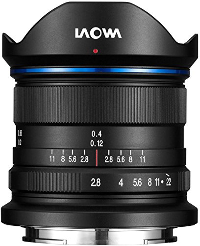Laowa 9mm f/2.8 Zero-D SLR Objectif (SLR, 15/10, Objectif Ultra Large, Sony E, Sony, Noir)