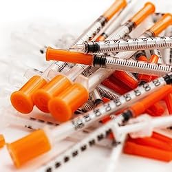U-100 Insnlin Syringe,31G 5/16" 8mm 1cc Syringe