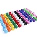RIMOBUL 100PCS 1.5 INCH Cat Toy Balls Extra Large Sparkly Cat's Favorite Chase Glitter Ball Toy Sparkle Pom Pom Balls