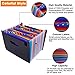 24 Pockets High Capacity Multicolour Accordian File Organizer Portable Stand Expandable Business Accordian Folders Plastic A4 Letter Size Expanding File Folder