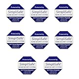 Simplisafe 8 Home Security Decals Stickers