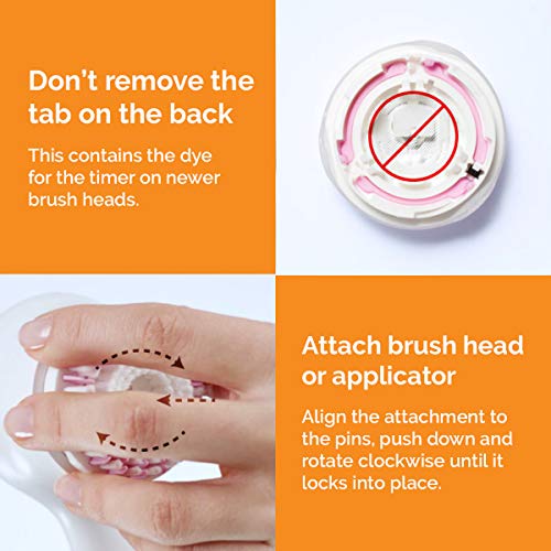 Clarisonic Deep Pore Facial Cleansing Brush Head Replacement | For Blackheads and Clogged Pores| Suitable for Sensitive, Oily Skin 4 Clarisonic Deep Pore Facial Cleansing Brush Head Replacement | For Blackheads and Clogged Pores| Suitable for Sensitive, Oily Skin