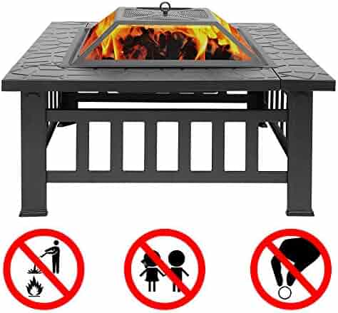 Bond Manufacturing 67635 Cover Hideaway Table For Gas Fire Pits