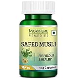 Morpheme Remedies Safed Musli 500 mg - 60 Veg Capsules