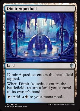 Magic: the Gathering - Dimir Aqueduct (290/351) - Commander 2016