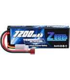 Amazon.com: Zeee 2S Lipo Battery 8000mAh 7.4V 100C Hard Case RC