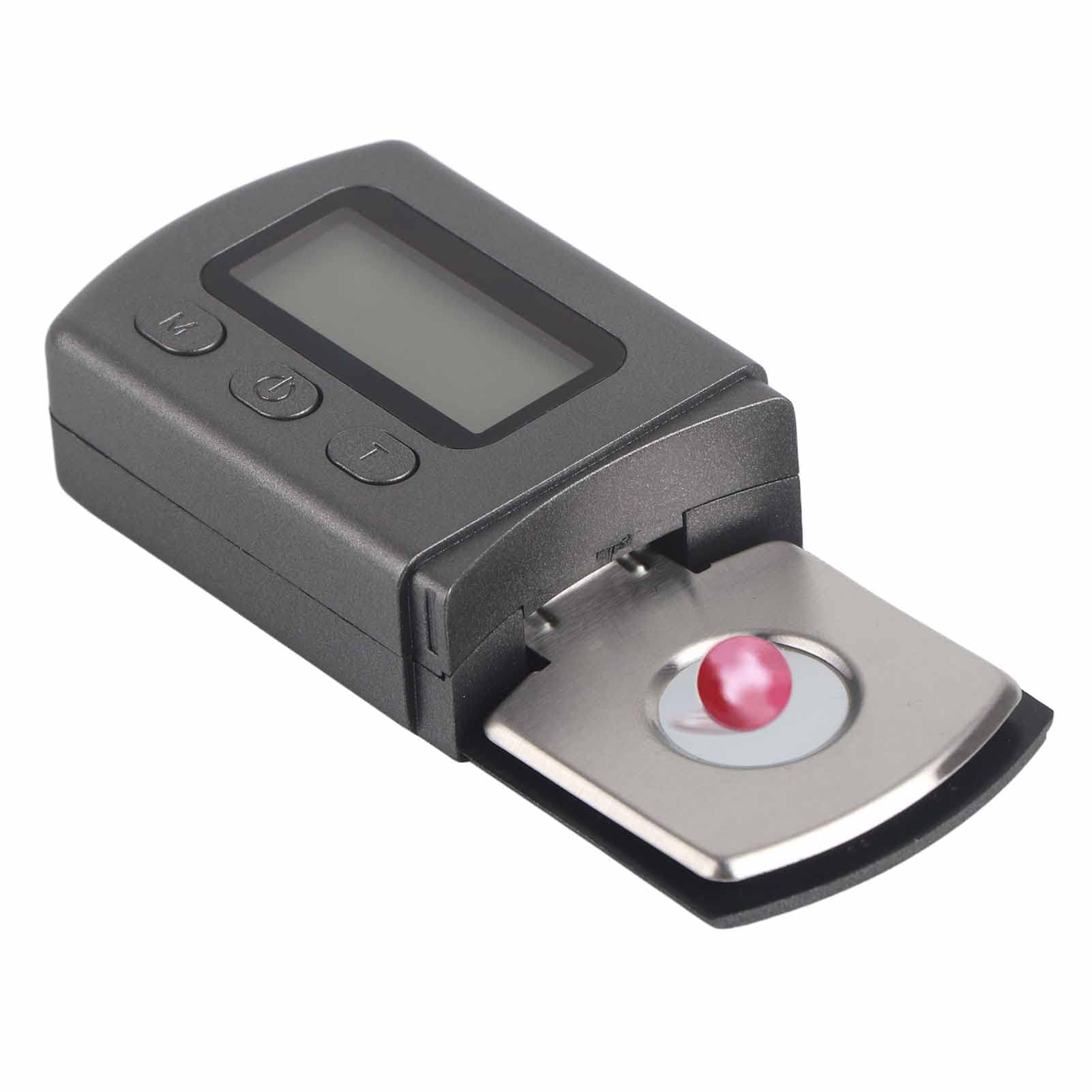 ASHATA Digital Turntable Cartridge Stylus Tracking Force Scale Gauge Tester with Blue LCD Backlight 0.01g / 5g Calibration Weight for Tone arm Phono Cartridge