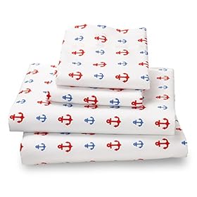 Where The Polka Dots Roam Full-Queen Size Bedding Duvet Cover Nautical Anchor Print 3 Piece Set Unisex, Soft Brushed… 517c9zDr1dL