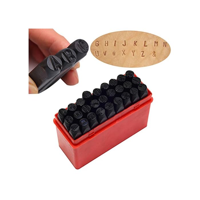 Buy Hrph Letter Stamp Punch Set Hardened Steel Metal Alphabet Letter