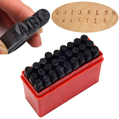 Buy Hrph Letter Stamp Punch Set Hardened Steel Metal Alphabet Letter
