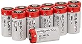 AmazonBasics Lithium CR123a 3V Batteries, 12-pack
