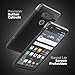 LG V20 Case, Encased Ultra Thin (2016 SlimShield Edition) Full Coverage, Hybrid Tough Shell (Smooth Black)