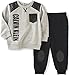 Calvin Klein Baby Boys' Pullover with Patched Pants Set