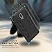 Poetic Revolution Series Rugged Hybrid Case with Built-in Screen Protector for Motorola Moto G4 - Black