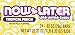 Now and Later Tropical Punch Flavored Candy Twenty Four 6-piece Bars, 22.32 OZ.