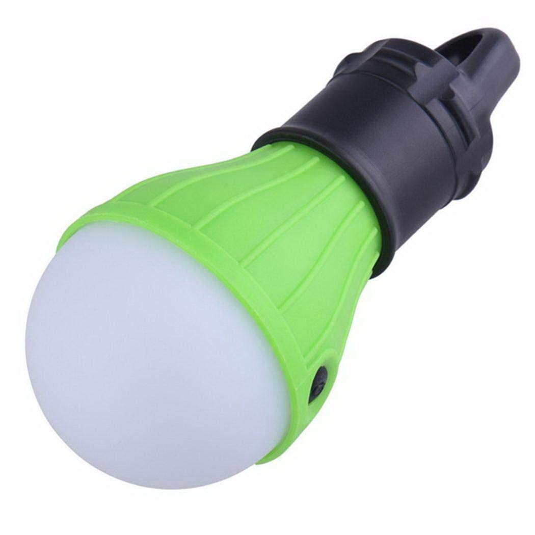 Purcon Portable Outdoor Camping LED Tent Light with Hook Emergency Lamp Lantern Flashlights