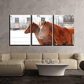 Cold Horses x3 Panels