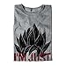Brisco Brands Nerdy Im Just Saying Funny Goku Anime Pun T Shirt Tee Sport Grey