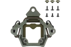 WAPEALY Tactical VAS Shroud NVG Helmet Mount Adapter Night Vision Device Bracket for Fast Tactical Airsoft Helmet Accessories