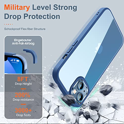 UniqueMe 𝟮𝟬𝟮𝟮 𝙐𝙥𝙜𝙧𝙖𝙙𝙚𝙙 5 in 1 Designed for iPhone 13 Case 6.1 inch with