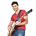 Acoustic Guitar Strap - Soft Cotton no Slide During Playing and Cut Into Your Body Like Nylon - Wide Adjustment Range and Secure Leather Holes-Suitable for All Ages - Classical Design
