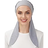 FADACHY Chemo Headwear for Women,Chemo Caps Lightweight for Summer with Head Scarf,Silky Soft Hair Turbans Fashion