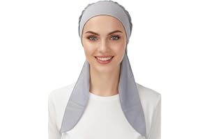 FADACHY Chemo Headwear for Women,Chemo Caps Lightweight for Summer with Head Scarf,Silky Soft Hair Turbans Fashion