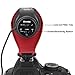 EACHSHOT CoMica Electrit Super-Cardioid Directional Condenser Shotgun Video Microphone Mic for Video and Interview with Nikon Canon Sony Camera, Camcorder (3.5mm TRS Jack) Red