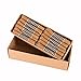 Cuccu 24pcs Fancy Knitting Wool Furniture Socks/ Reliable Chair Leg Floor Protector,Wood Floor Protectors with Cute Design, Elastic Chair Furniture Socks Sets, Stripe Knitted and Reduce Noise