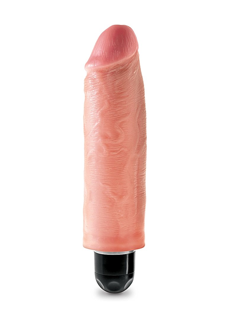 Pipedream King Cock King Cock Vibrating Stiffy 15.25 cm. (6.00 inch)