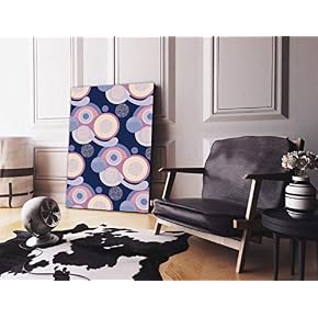 Illustrati Painting Wall Decor for Living Room Wood Framed