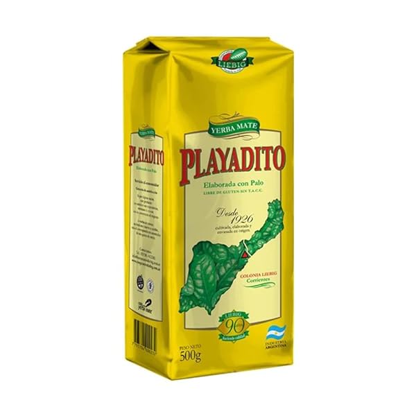 YERBA MATE PLAYADITO TRADICIONAL, 1 KG
