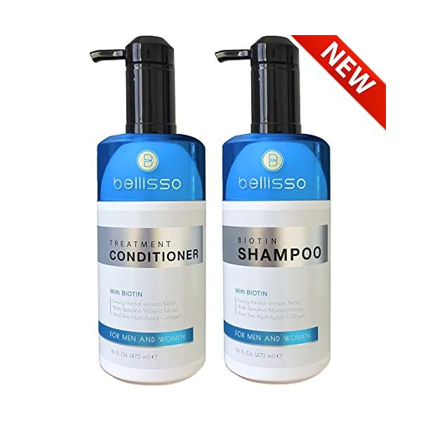 Biotin Shampoo And Conditioner For Hair Growth Thickening Anti