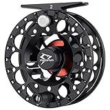 Piscifun Sword ‖ Lighter Weight Fly Fishing Reel with CNC-machined Aluminum Alloy Body 3/4, 5/6, 7/8(Black, Green)