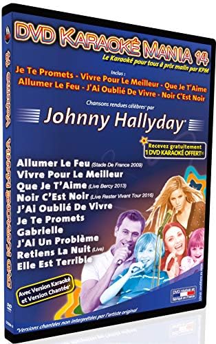 Dvd Karaoke Mania Vol 14 Johnny Hallyday Amazon Fr Johnny Hallyday Johnny Hallyday Dvd Blu Ray