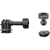 PGYTECH CapLock Action Camera Ball-Head Quick Release Set Compatible with OSMO Action 6/5 Pro4/3, Osmo Pocket 3/Xtra Muse, Gopro Hero 13/12/11/10, Action Cameras and Smartphones