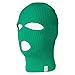 TopHeadwear 3-Hole Ski Face Mask Balaclava, Kelly Green
