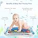 Tummy Time Water Mat, Perfect Inflatable Water Play Mat for Infant Early Development Activity | Splashing Water Play Mat - Promotes Visual Stimulation and Physical Coordination For 3-9 Months Babies