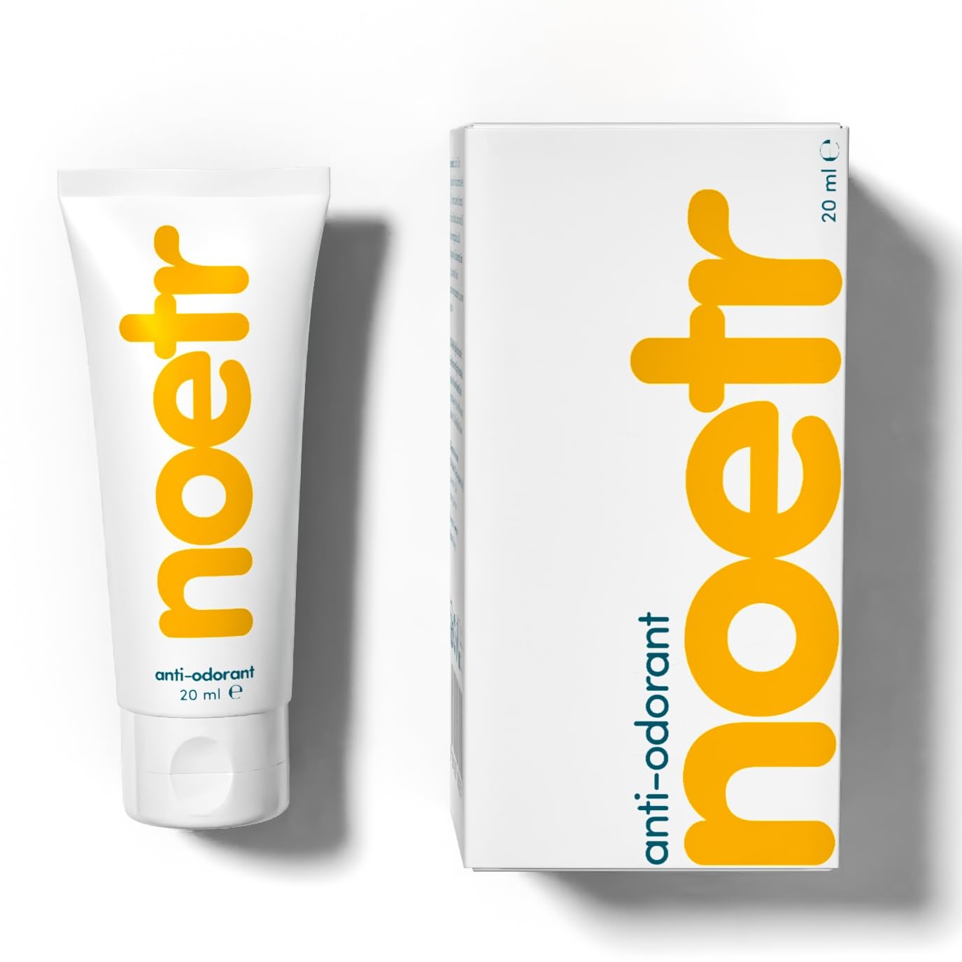 Noetr Deodorant - ohne Aluminium/Alkohol - gegen Schweißgeruch - 72h Schutz - reicht 6 Wochen (20 ml) - Unisex - Anti-Flecken-Formel