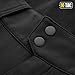 M-Tac Winter Tactical Pants for Men Softshell Insulated Fleece Lined Cargo Pants (Black, M)